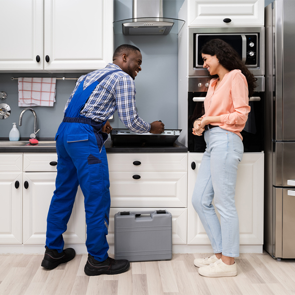 what kind of warranty do you offer on your cooktop repair services in Arapahoe County